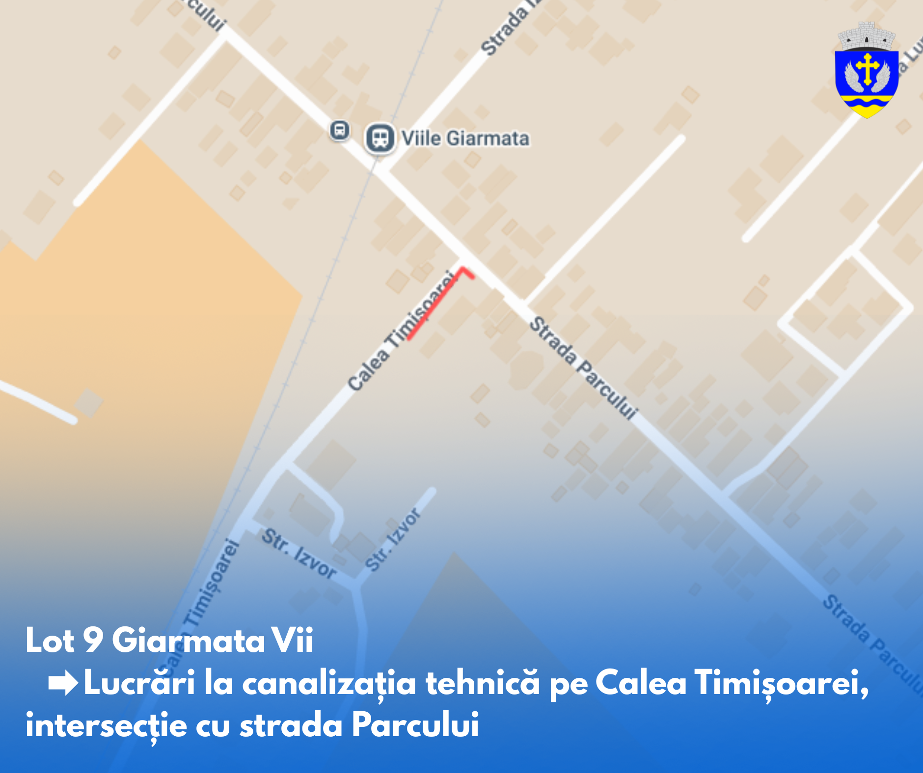 Actualizare lucrări - Lot 9 Giarmata Vii